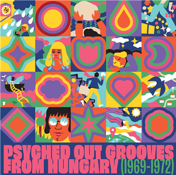 VARIOUS ARTISTS - PSYCHED OUT GROOVES FROM HUNGARY (1969-1972) (LP) - BUDABEATS 