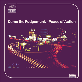 Damu the Fudgemunk - Peace of Action - Standard weight duck egg blue vinyl. - Def Pressé Editions