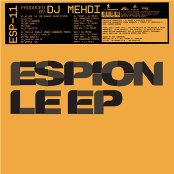 DJ MEHDI - ESPION LE EP - Because Music