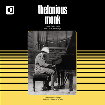 THELONIOUS MONK - Live In Paris 1966 - Lost ORTF Recording (LP) - Transversales Disques