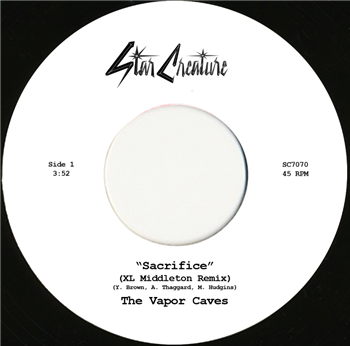 The Vapor Caves - SACRIFICE REMIXES 7" - STAR CREATURE RECORDS