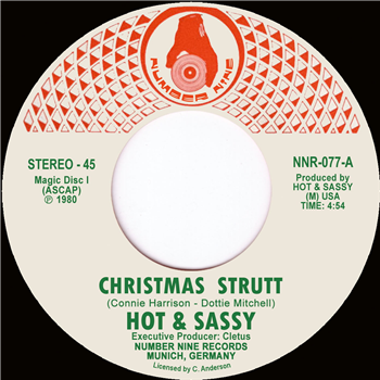 Hot & Sassy - Christmas Strutt - Number Nine Records