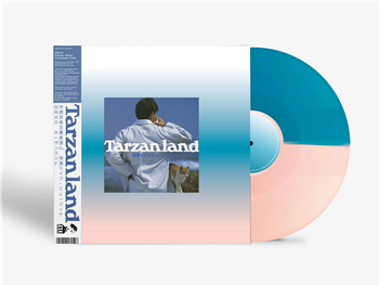 Daisuke Hinata - Tarzanland (Turquoise & Light Pink Colored Vinyl) (LP, Ltd Edition of 500, Heavy 350gsm Sleeve,Obi) - WRWTFWW