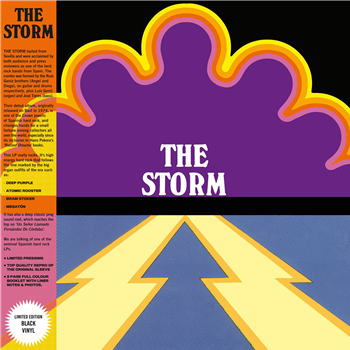 THE STORM - The Storm - 50th Anniversary Reissue/Black Vinyl - Wah Wah Records - Supersonic Sounds