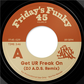 DJ A.D.S. - FRIDAYS FUNKY 45