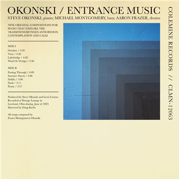 Okonski - Entrance Music - Orange/Black Swirl Vinyl - Colemine Records