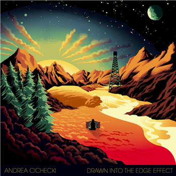 Andrea Cichecki - Drawn Into The Edge Effect - Green Vinyl - Castles In Space