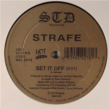 STRAFE / B.O.S.E. - A. Strafe - Set It OffB. Bose - Rock The World ...